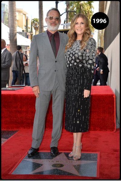 Tom Hanks With Wife
