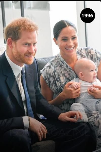 Prince Harry with Lilibet Diana Mountbatten-Windsor