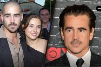 Colin Farrell with Wife