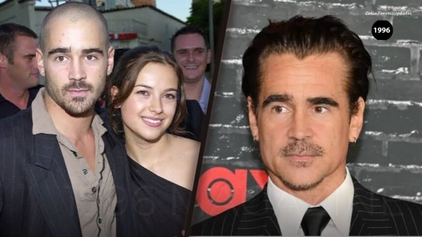 Colin Farrell with Wife
