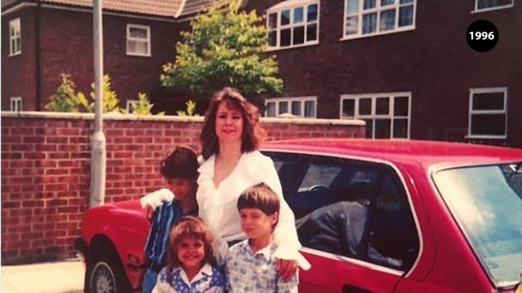 Eileen Tate with family