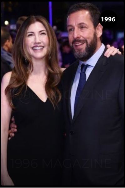 Jackie Sandler with Adam sandler