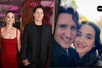 Justin Trudeau and Katy Perry