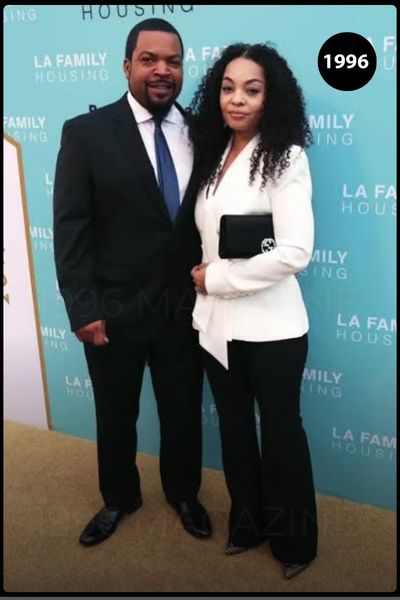 Karima Jackson with father