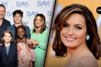 Mariska Hargitay with family;