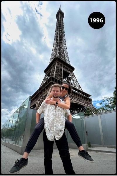 Melanie Sergiev and Drew Lynch