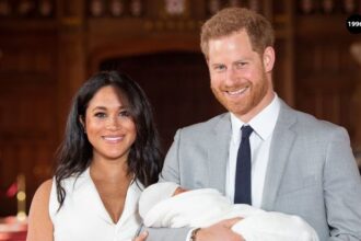 Prince Harry with Archie Harrison Mountbatten-Windsor