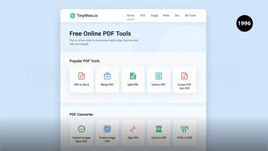TinyWow User Experience